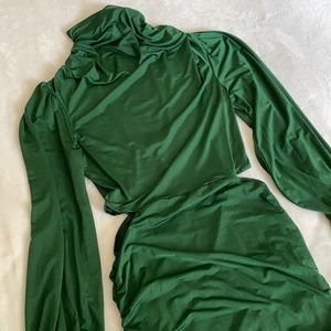 ASOS dress with open back and side cuts